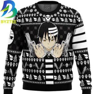 Death The Kid Soul Eater Ugly Christmas Sweater