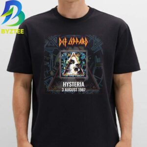 Def Leppard 39 Years Of Hysteria 2026 Unisex T- Shirt