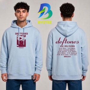 Deftones MMXXVI EU UK Tour 2026 Hoodie