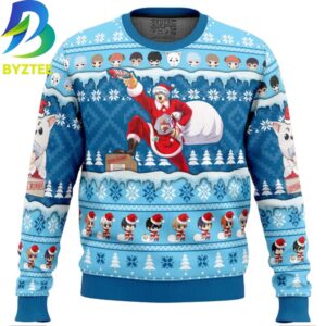 Delivery Gintama Anime Ugly Christmas Sweater