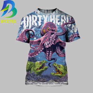 Dirty Heads Summer 2026 Tour The Gaslight Social Casper Wyoming Aug 2026 All Over Print Shirt