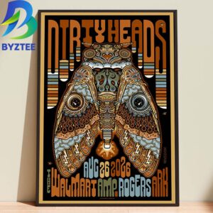 Dirty Heads The Walmart Amp Rogers Ar Aug 26 2026 Home Decor Poster Canvas