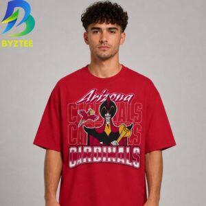 Disney x Champion NFL Arizona Cardinals Disney’s Jafar And Lago 2026 Unisex T Shirt