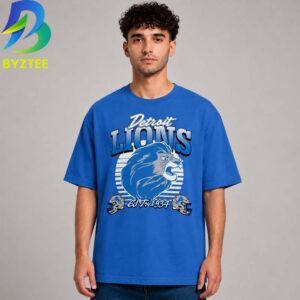 Disney x Champion NFL Detroit Lions Disney’s Simba 2026 Unisex T Shirt