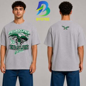 Doctor Doom Marvel Studio Official Philadelphia Eagles Go Birds 2026 Two Sided Unisex T- Shirt