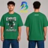 Doctor Doom Marvel Studio Official Philadelphia Eagles Go Birds 2026 Two Sided Unisex T- Shirt