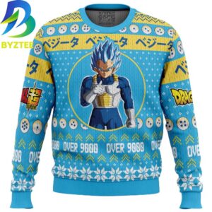 Dragon Ball Z Christmas Vegeta Ugly Christmas Sweater