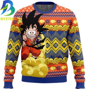 Dragon Ball Z Goku Kid Ugly Christmas Sweater