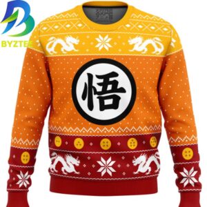 Dragon Ball Z Goku Ugly Christmas Sweater