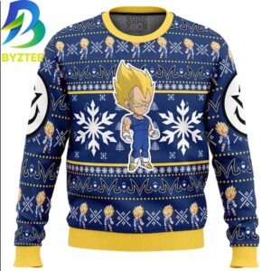 Dragon Ball Z Majin Vegeta 2026 Ugly Christmas Sweater