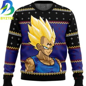 Dragon Ball Z Majin Vegeta Ugly Christmas Sweater