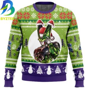 Dragon Ball Z Perfect Cell Ugly Christmas Sweater