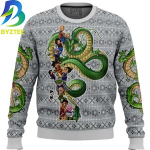 Dragon Ball Z Play With The Dragon Ugly Christmas Sweater