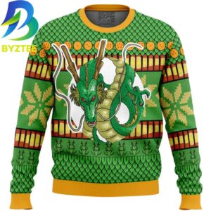 Dragon Ball Z Shenron Ugly Christmas Sweater