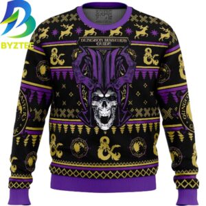 Dungeons And Dragons Master’s Guide Ugly Christmas Sweater