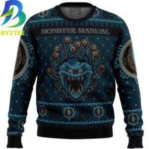 Dungeons And Dragons Monster Manual Ugly Christmas Sweater