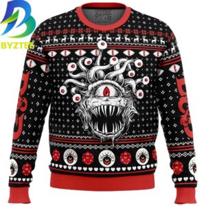 Dungeons & Dragons Beholder Ugly Christmas Sweater