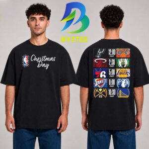 ESPN Christmas Day 2026 NBA Season December 25th 2026 Two Sided Unisex T Shirt