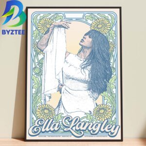 Ella Langley The Resch Center With Ernest & Laci Kave Booth The Dandelion Tour 2026 Home Decor Poster Canvas