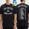 Foo Fighters Take Cover Tour 2026 Two Sided T-Shirt