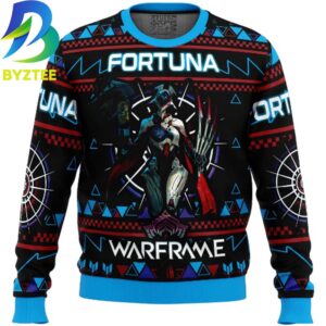 Fortuna Warframe Ugly Christmas Sweater