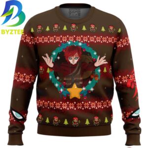 Gaara Shipuden Naruto Ugly Christmas Sweater