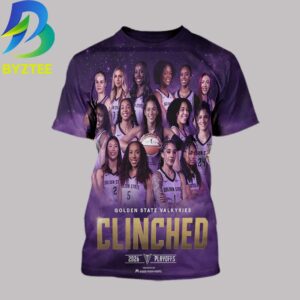 Golden State Valkyries Clinched WNBA 2026 All Over Print Shirt