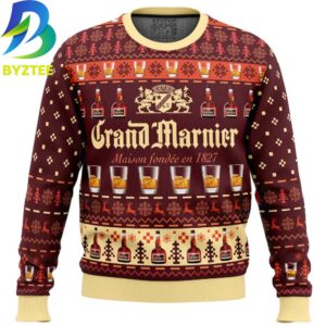 Grand Marnier Maison Fondee en 1827 Ugly Christmas Sweater