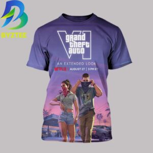 Grand Theft Auto VI An Extended Look August 2026 All Over Print Shirt