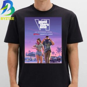 Grand Theft Auto VI An Extended Look August 2026 Unisex T- Shirt