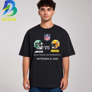 Green Bay Packers Vs New York MetLife Stadium, East Rutherford, NJ  September 21, 2026 Unisex T- Shirt