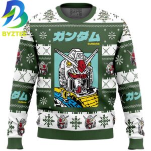 Gundam Christmas Mobile Suit Vintage Japanese Ugly Christmas Sweater