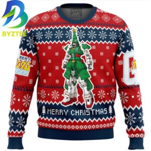 Gundam Xmas Tree  Ugly Christmas Sweater