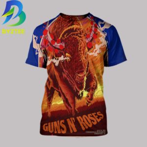 Guns N Roses Commonwealth Stadium Edmonton Aug 26th 2026 All Over Print Shirt