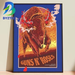 Guns N Roses Commonwealth Stadium Edmonton Aug 26th 2026 Home Decor Poster Canvas