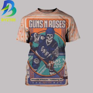 Guns N Roses Rogers Stadium Torono On Aug 5TH 2026 All Over Print Shirt