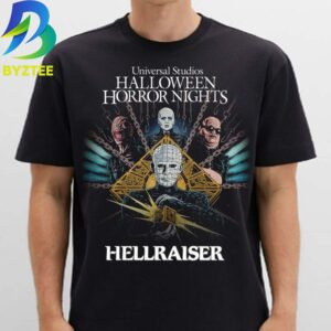 Halloween Horror Nights 2026 Hellraiser Key Art Unisex T- Shirt