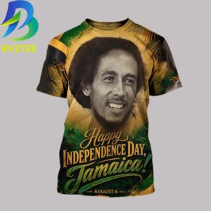 Happy Independence Day Jamaica August 2026 All Over Print Shirt