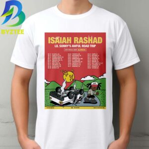 Isaiah Rashad Lil Sunny’s Awful Road Trip With Specical Guest Alemeda 2026 Unisex T- Shirt