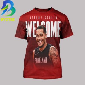 Jeremy Sochan Welcome To Rip City Portland  2026 All Over Print Shirt
