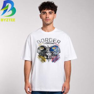 Kansas Jayhawks Football Border Showdown Vs Missouri Tigers 2026  Unisex T- Shirt