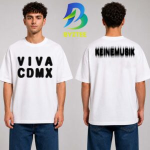 Keinemusik CDMX VIVA 2026 Two Sided Unisex T Shirt