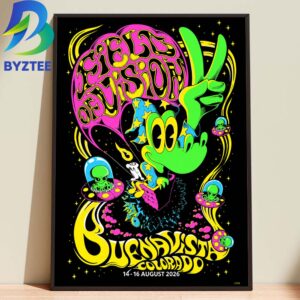 King Gizzard & The Lizard Wizard Field Of Vision Buena Vista Colorado 2026 Home Decor Poster Canvas