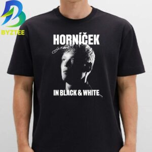 Lukáš Horníček In Black & White 2026 Unisex T- Shirt