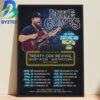Slightly Stoopid The Elovaters Denm Harrisburg, PA August 13th 2026 Home Decor Poster Canvas