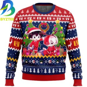 MHA Midorya Shoto Ugly Christmas Sweater