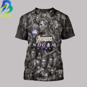 Marvel Studios Avengers End Game Encore September 25 2026 All Over Print Shirt