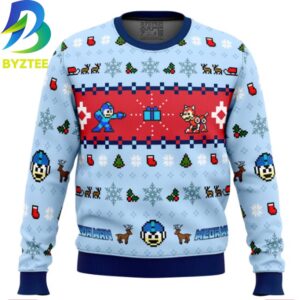 Mega Man Holiday Ugly Christmas Sweater