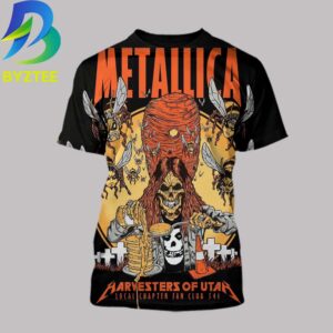 Metallica Harvesters Of Utah Local Chapter Fan Club 541 2026 All Over Print Shirt