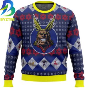 My Hero Academia All Might Rising Ugly Christmas Sweater